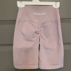Alphalete biker shorts